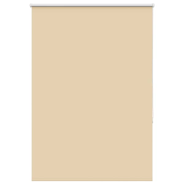 vidaXL pimendav ruloo Beež 115x130 cm kanga laius 110,7 cm pol&uuml;ester