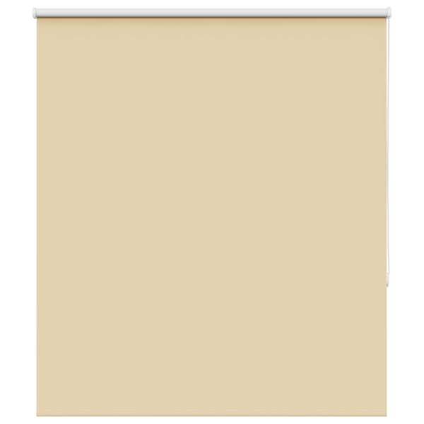vidaXL pimendav ruloo Beež 125x130 cm kanga laius 121,6 cm pol&uuml;ester