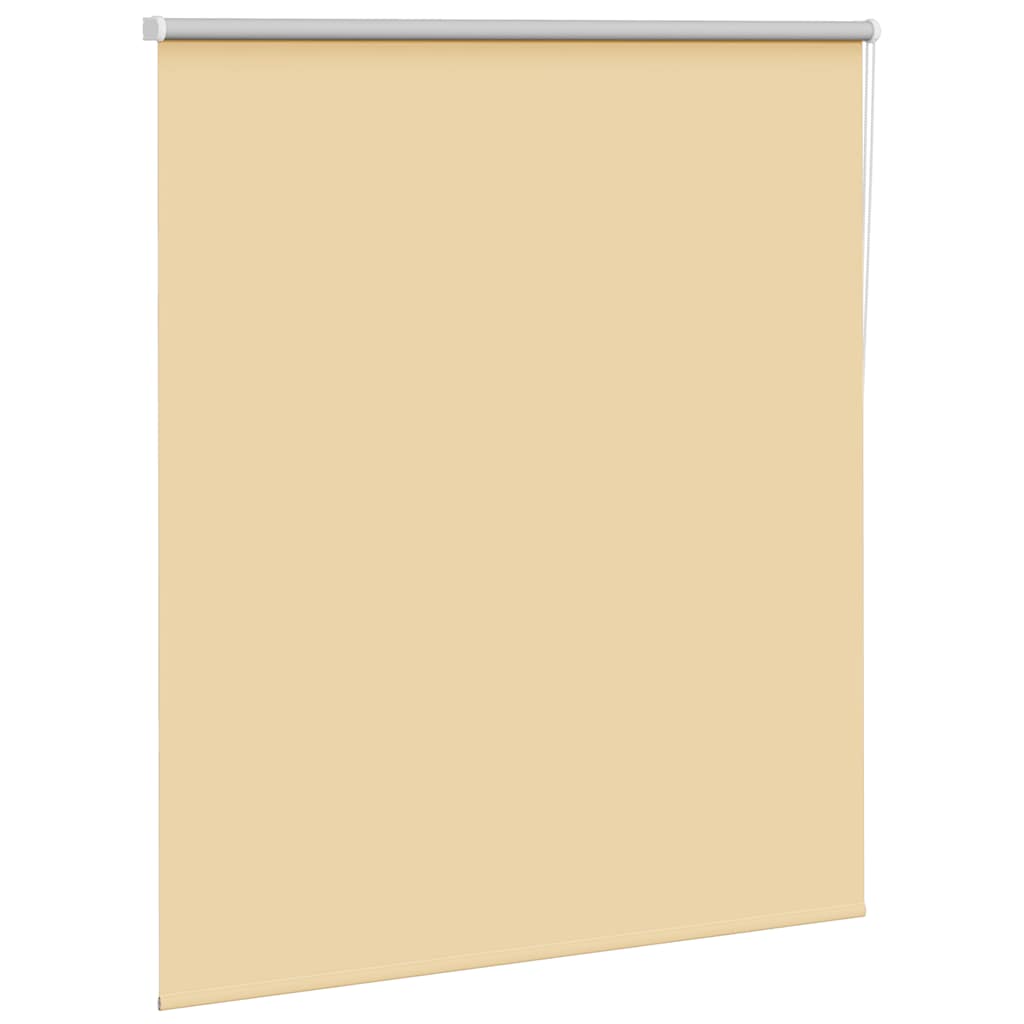 Thumbnail - vidaXL Verdunkelungsrollo Beige 125x130 cm Stoffbreite 121,6 cm