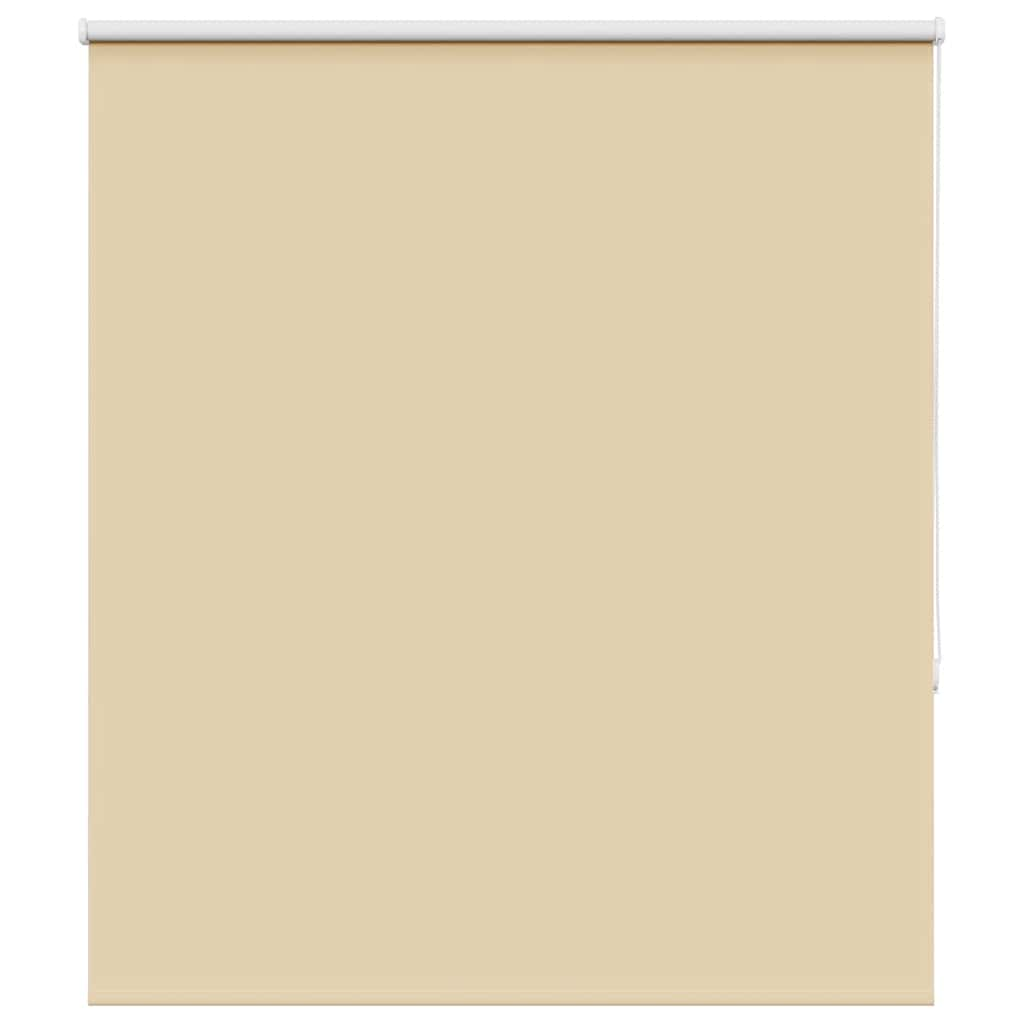 vidaXL Verdunkelungsrollo Beige 135x130 cm Stoffbreite 131,6 cm