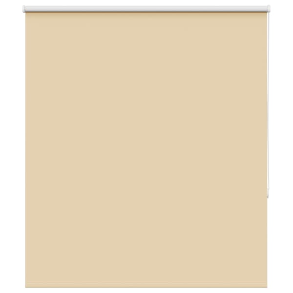 vidaXL pimendav ruloo Beež 140x130 cm kanga laius 136,6 cm pol&uuml;ester
