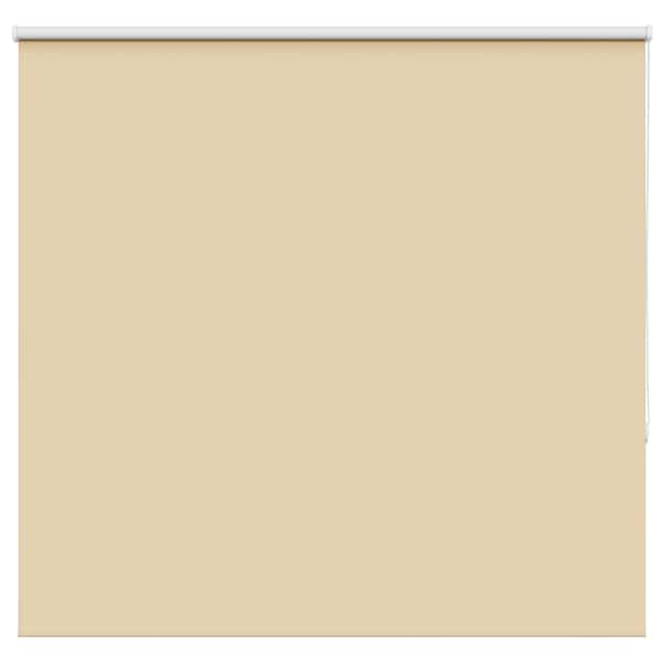 vidaXL pimendav ruloo Beež 150x130 cm kanga laius 146,6 cm pol&uuml;ester