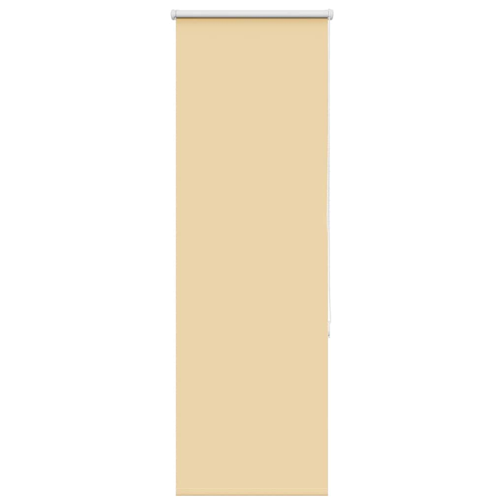 vidaXL Verdunkelungsrollo Beige 40x150cm Stoffbreite 35,7 cm Polyester