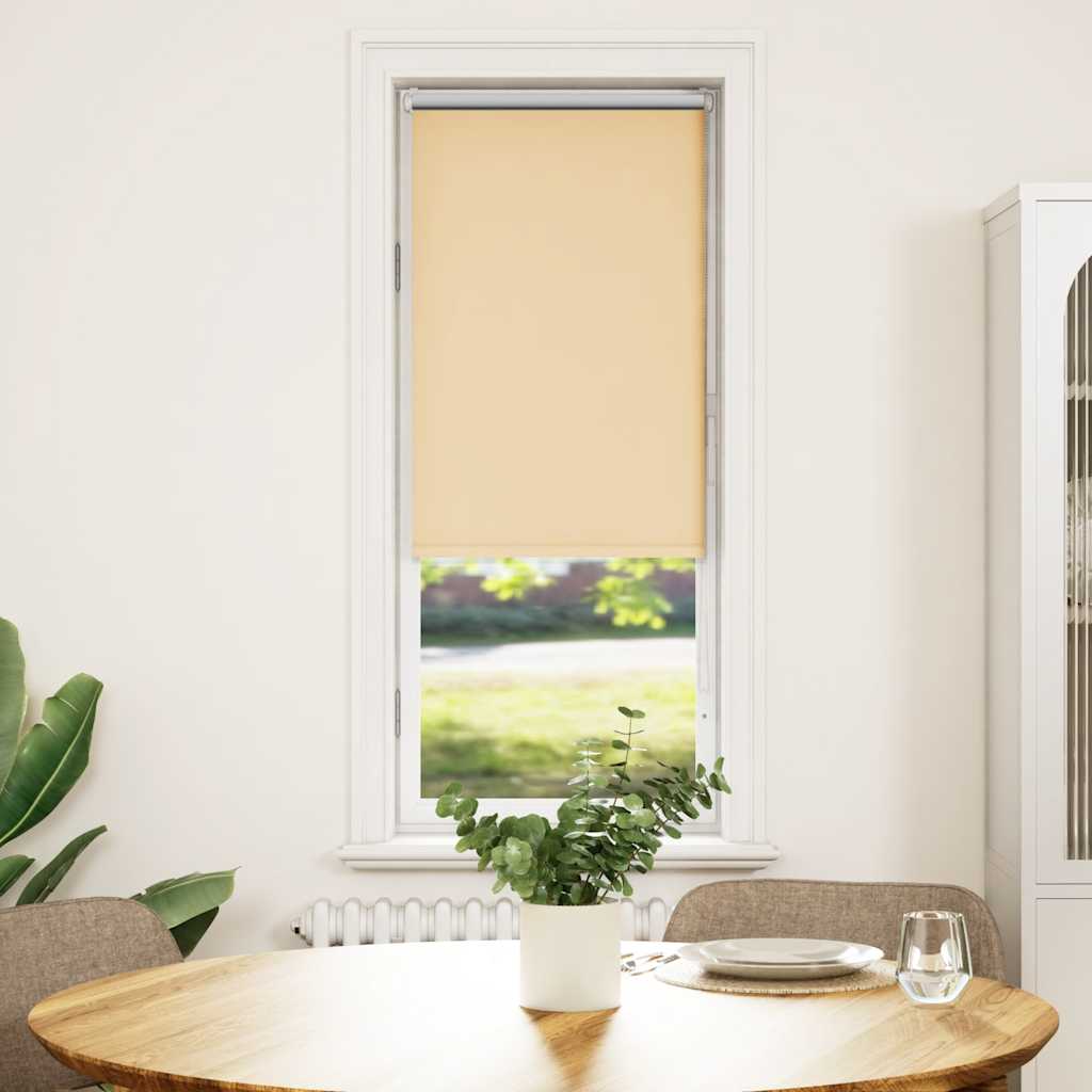 vidaXL Rolgordijn verduisterend 45x150cm stofbreedte 40,7 cm polyester afbeelding