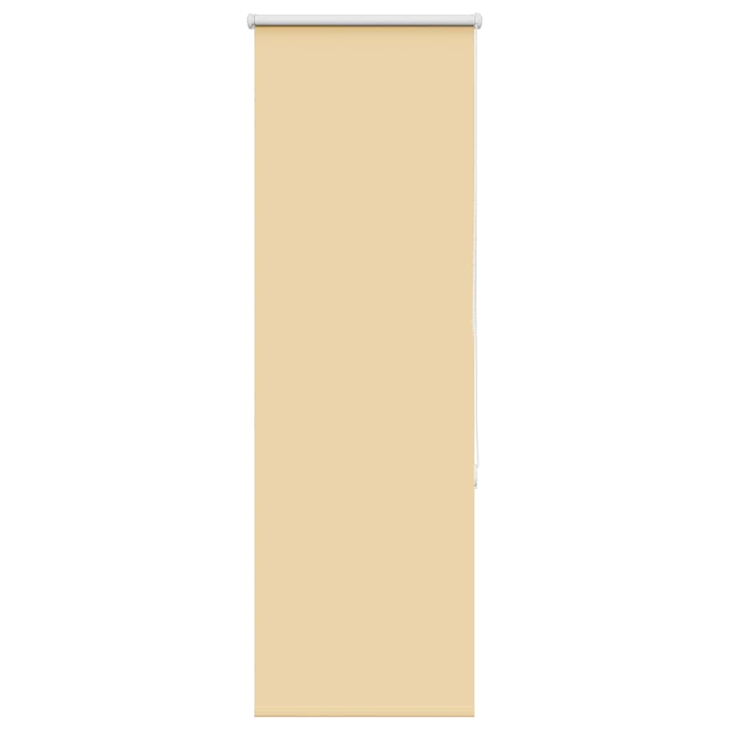 vidaXL Verdunkelungsrollo Beige 55x150cm Stoffbreite 50,7 cm Polyester