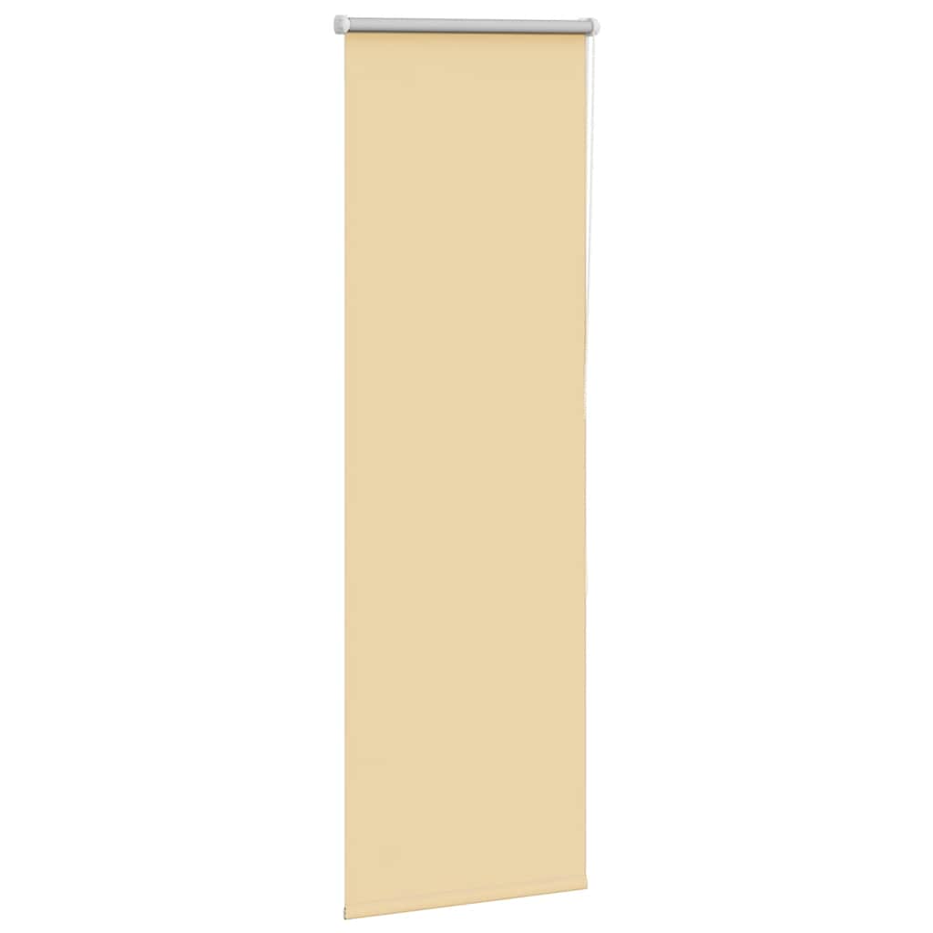 Thumbnail - vidaXL Verdunkelungsrollo Beige 55x150cm Stoffbreite 50,7 cm Polyester