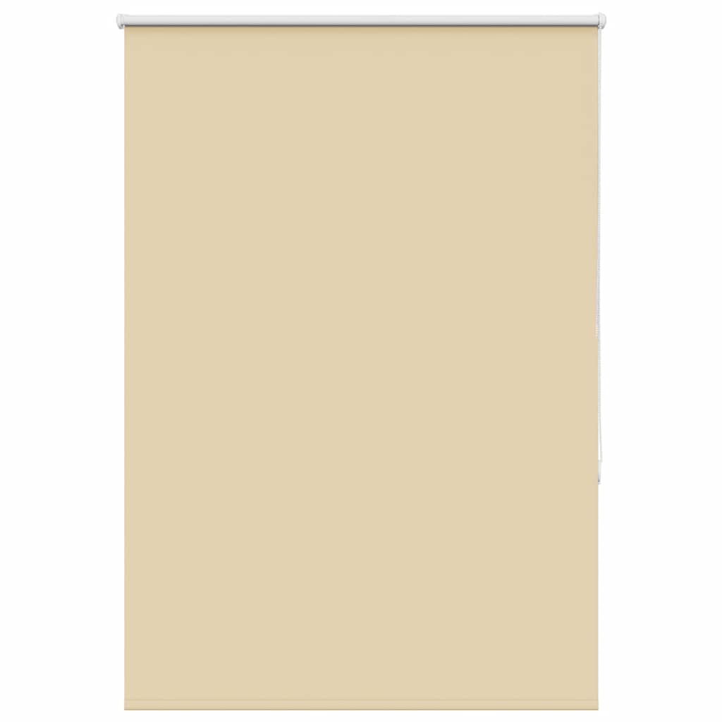 vidaXL Verdunkelungsrollo Beige 100x150cm Stoffbreite 95,7cm Polyester