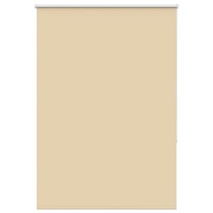 vidaXL pimendav ruloo Beež 115x150 cm kanga laius 110,7 cm pol&uuml;ester