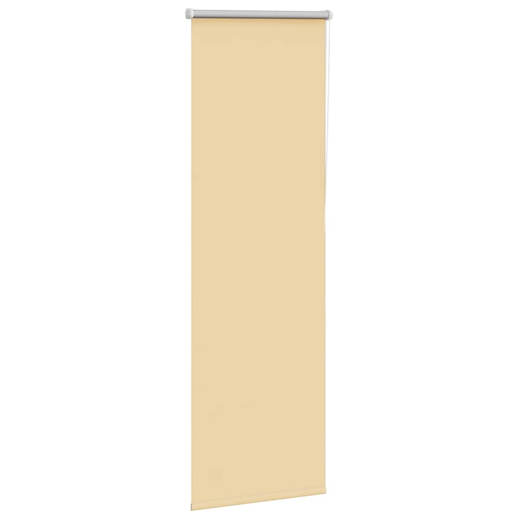 Thumbnail - vidaXL Verdunkelungsrollo Beige 55x175cm Stoffbreite 50,7 cm Polyester