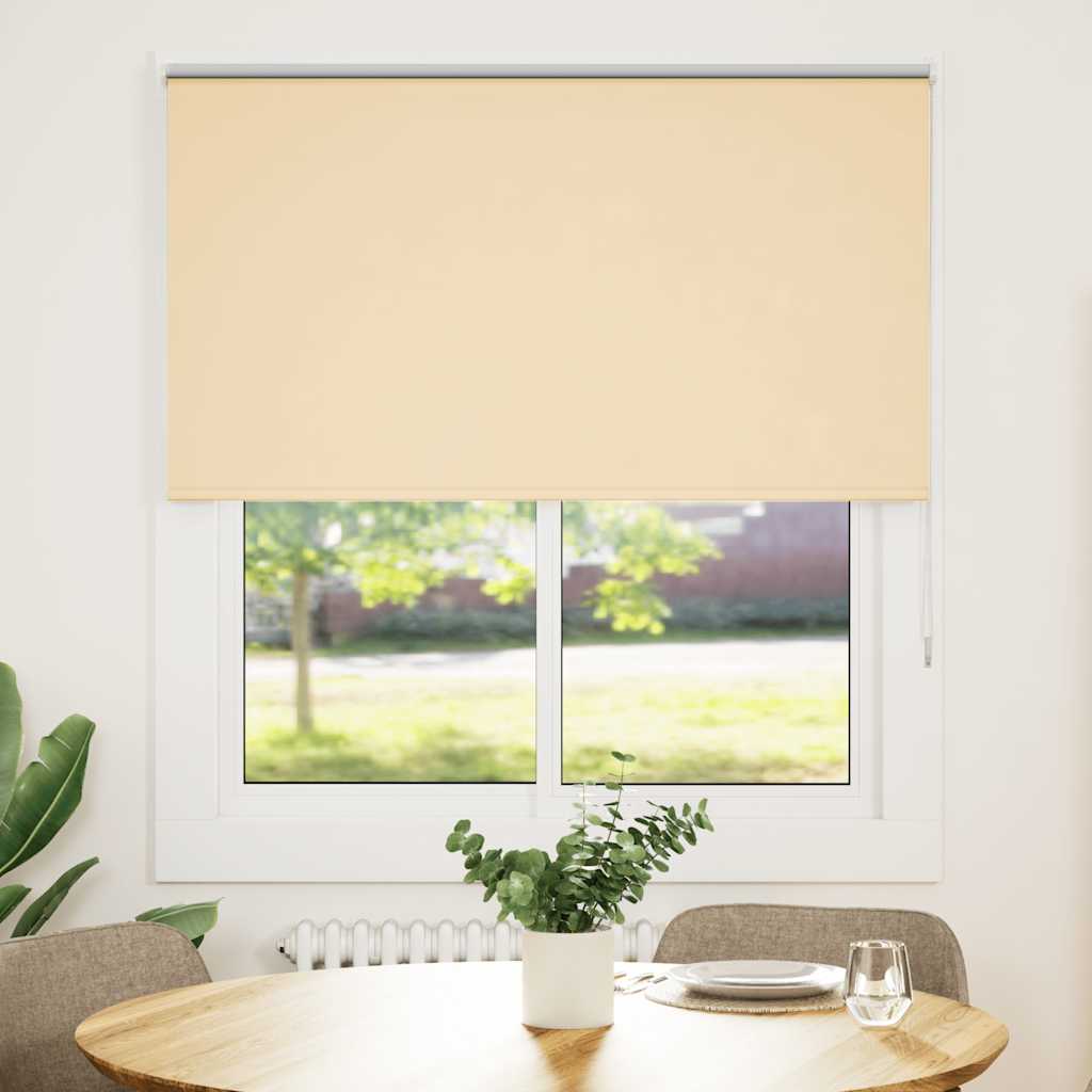 vidaXL Jaluzea cu role opace bej 120x175 cm lățime material 116,6 cm