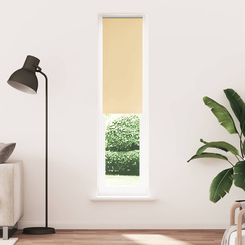 vidaXL Jaluză cu role opace bej 45x210 cm lățime material 40,7 cm