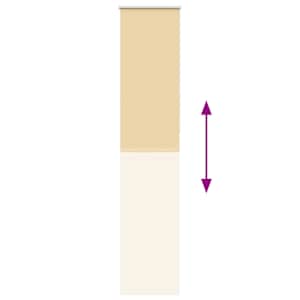 Roleta zatemňovací 50x210 cm šířka látky 45,7 cm polyester - obrázek 5