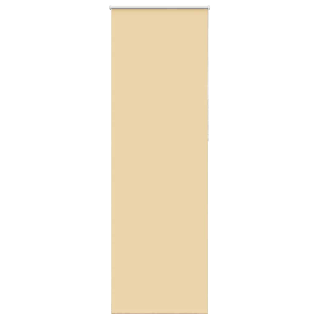 vidaXL Roleta Zatemnenie Béžová 70x210 cm Šírka látky 65,7cm Polyester