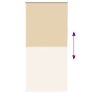Roleta zatemňovací 100x230 cm šířka látky 95,7 cm polyester - obrázek 5