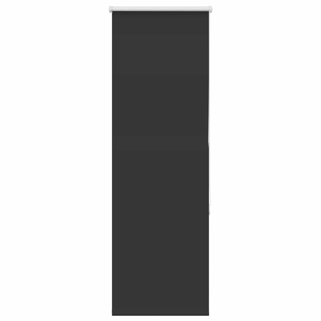 vidaXL Roleta Zatemnenie Čierna 45x130 cm Šírka látky 40,7cm Polyester