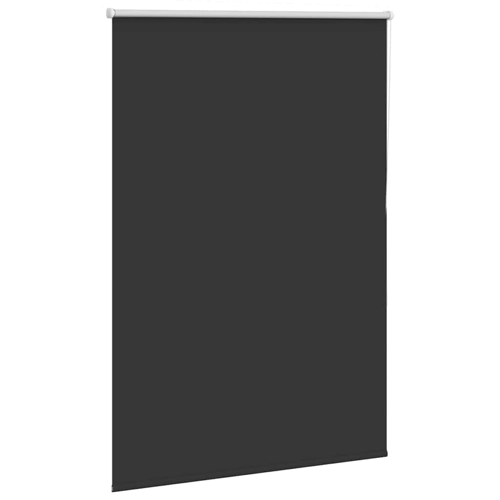 vidaXL Roleta Zatemnenie Čierna 105x130 cm Šírka látky 100,7 cm