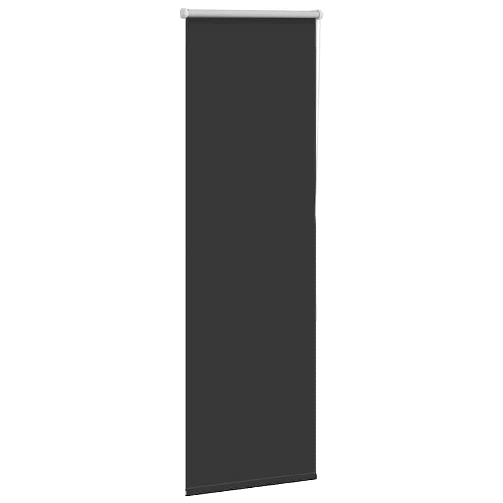 vidaXL roleta Blackout čierna 50x175 cm Šírka látky 45,7 cm Polyester
