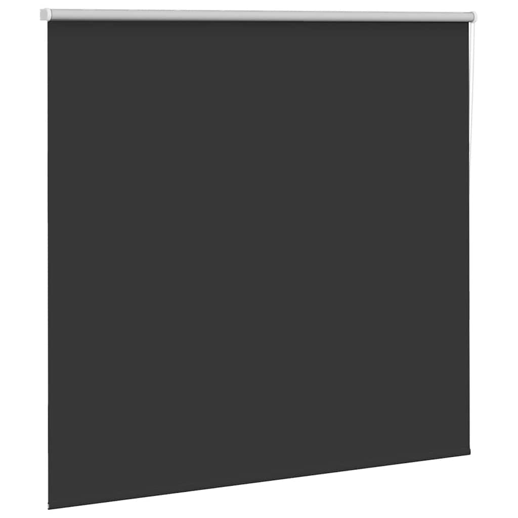 vidaXL Jaluză cu role opace negru 155x175 cm lățime material 151,6 cm