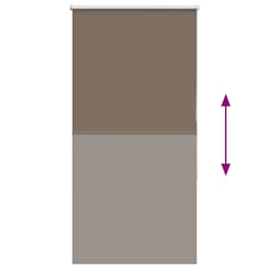 Roleta zatemňovací Coffee 65x130cm Šířka látky 60,7cm Polyester - obrázek 5