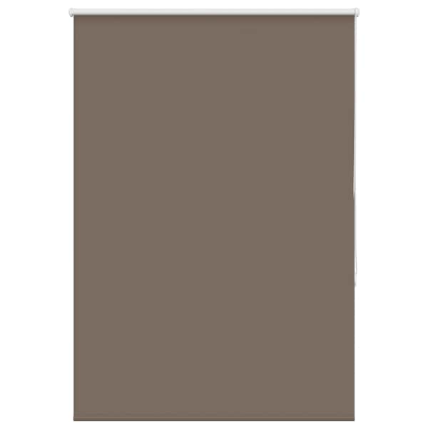 vidaXL pimendav ruloo coffee 115x130 cm kanga laius 110,7 cm pol&uuml;ester