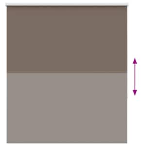 Roleta zatemňovací Káva 120x130cm Šířka látky 116,6cm Polyester - obrázek 5