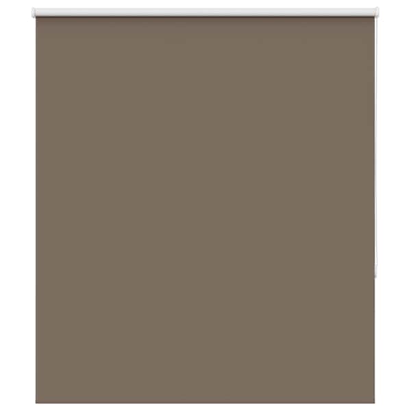 vidaXL pimendav ruloo coffee 135x130 cm kanga laius 131,6 cm pol&uuml;ester