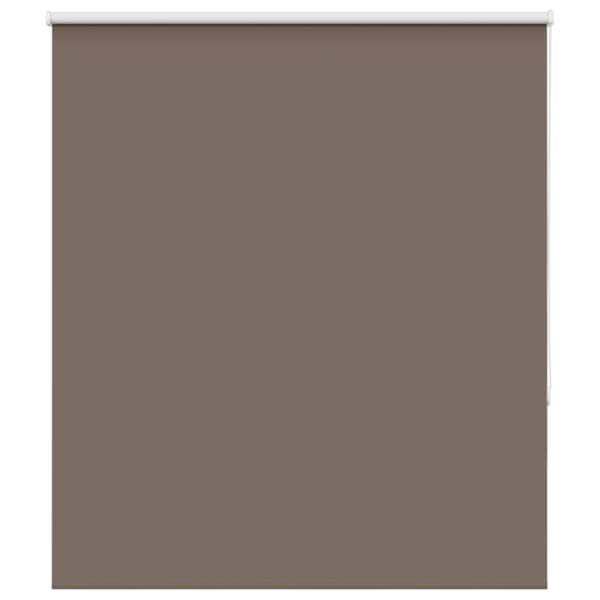 vidaXL pimendav ruloo coffee 140x130 cm kanga laius 136,6 cm pol&uuml;ester
