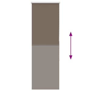 Roleta zatemňovací Coffee 55x150cm Šířka látky 50,7cm Polyester - obrázek 5