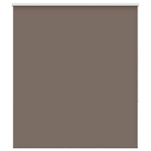 vidaXL pimendav ruloo coffee 130x150 cm kanga laius 126,6 cm pol&uuml;ester