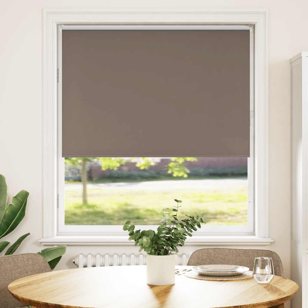 vidaXL Jaluzea cu role opace cafea 105x175 cm lățime material 100,7 cm