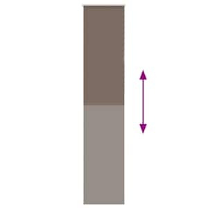 Roleta zatemňovací Káva 50x210 cm Šířka látky 45,7 cm Polyester - obrázek 5