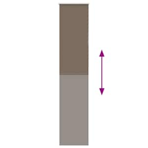 Roleta zatemňovací Coffee 55x210cm Šířka látky 50,7cm Polyester - obrázek 5