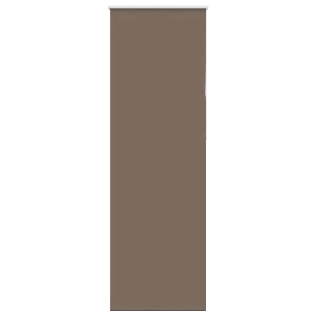 vidaXL Roleta zatemňovací Káva 70x210 cm Šířka látky 65,7 cm Polyester