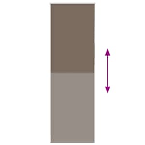 Roleta zatemňovací Káva 70x210 cm Šířka látky 65,7 cm Polyester - obrázek 5