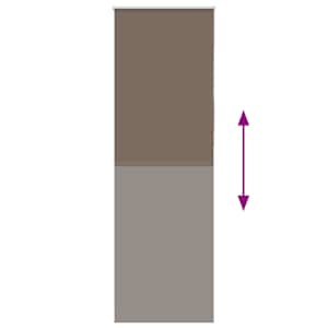 Roleta zatemňovací Káva 80x210 cm Šířka látky 75,7 cm Polyester - obrázek 5