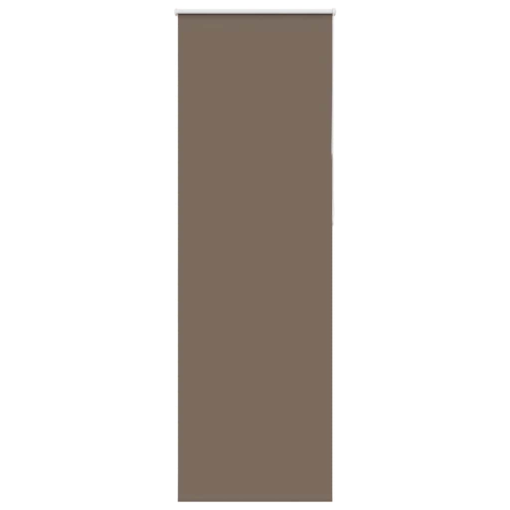 Thumbnail - vidaXL Verdunkelungsrollo Kaffeebraun 85x210cm Stoffbreite 80,7 cm