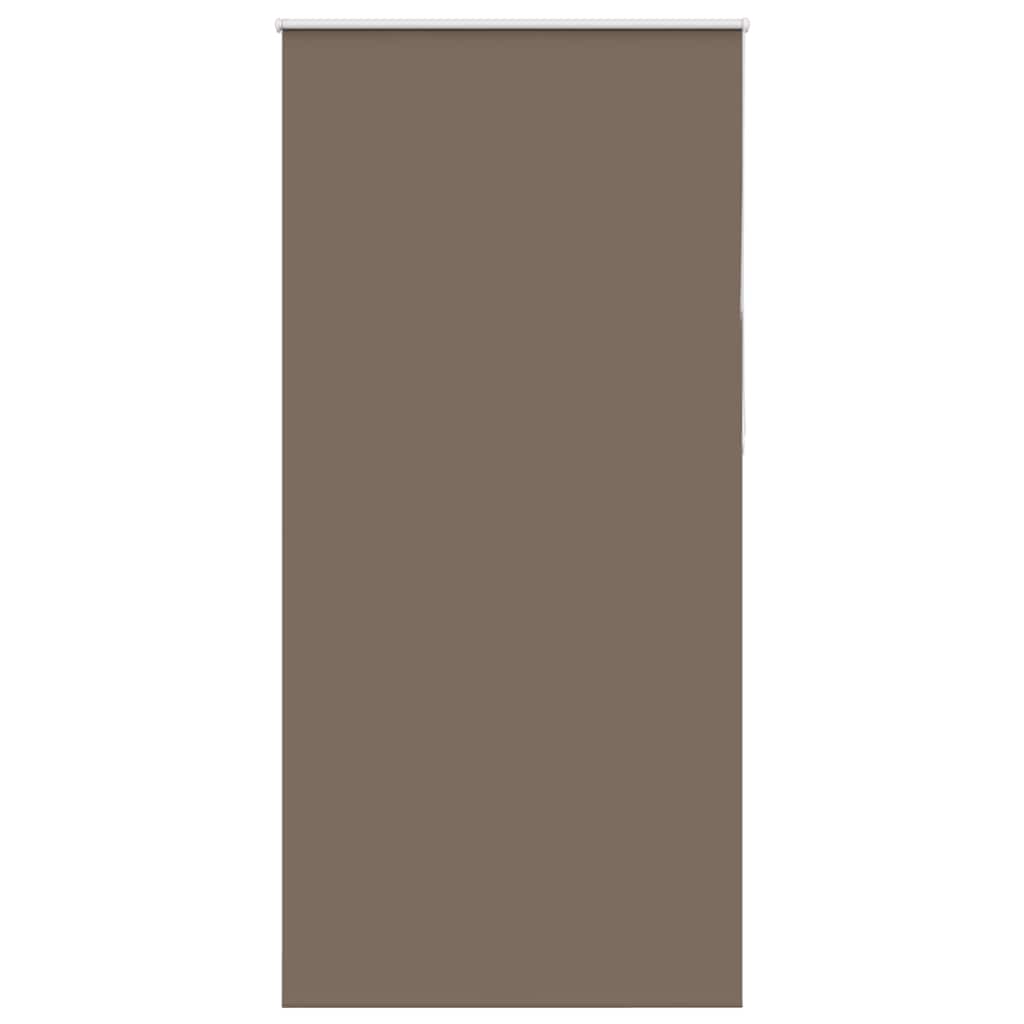 VidaXL Rolgordijn Verduisterend Koffie 90x210 Cm Stofbreedte 85, 7 Cm