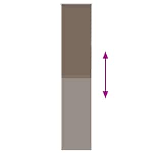 Roleta zatemňovací Káva 40x230 cm Šířka látky 40,7 cm Polyester - obrázek 5