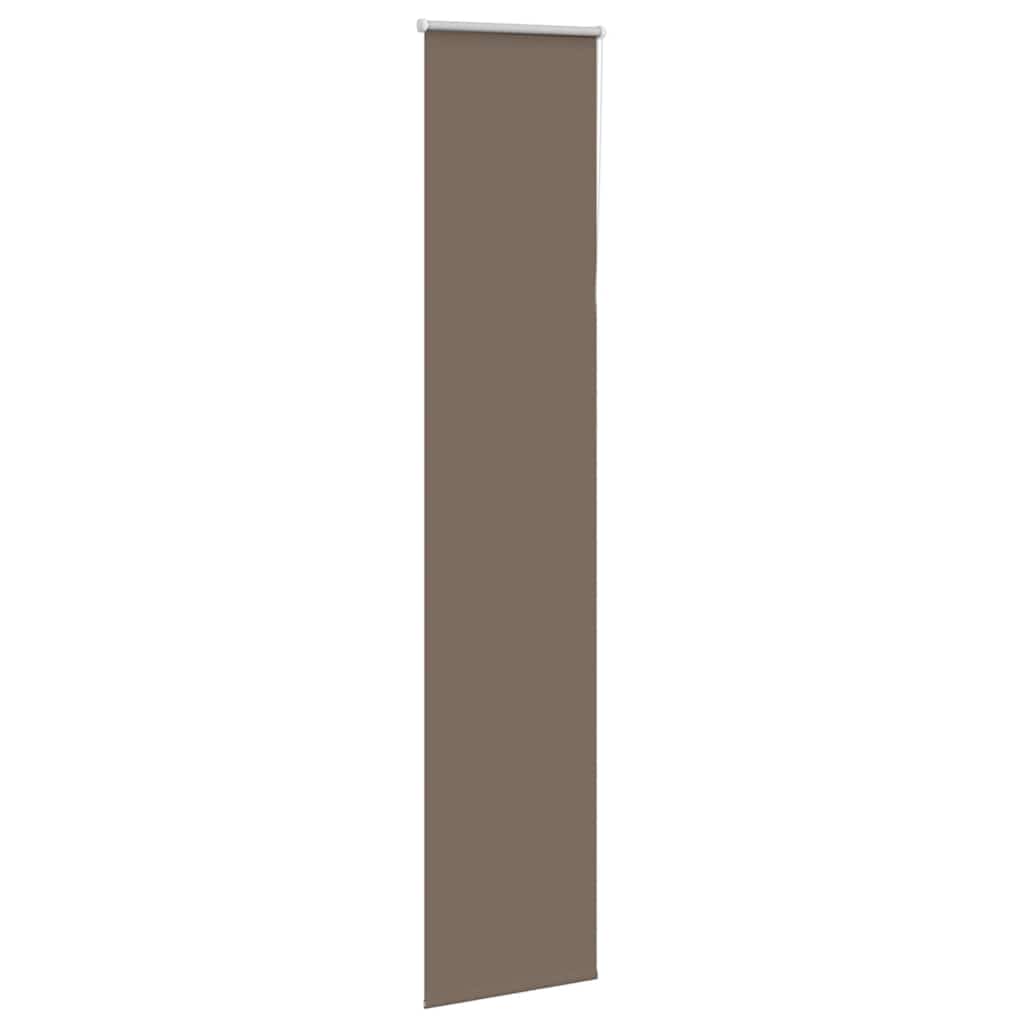 Thumbnail - vidaXL Verdunkelungsrollo Kaffeebraun 55x230 cm Stoffbreite 50,7 cm