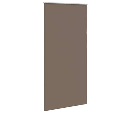vidaXL Roletas, neper&scaron;lampamas, kavos spalvos, 105x230 cm, audinys, plotis 100,7 cm, poliesteris