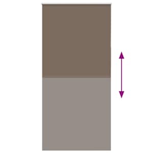 Roleta zatemňovací Káva 110x230cm Šířka látky 105,7cm Polyester - obrázek 5