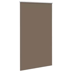 vidaXL Store enrouleur occultant caf&eacute; 120x230cm largeur du tissu