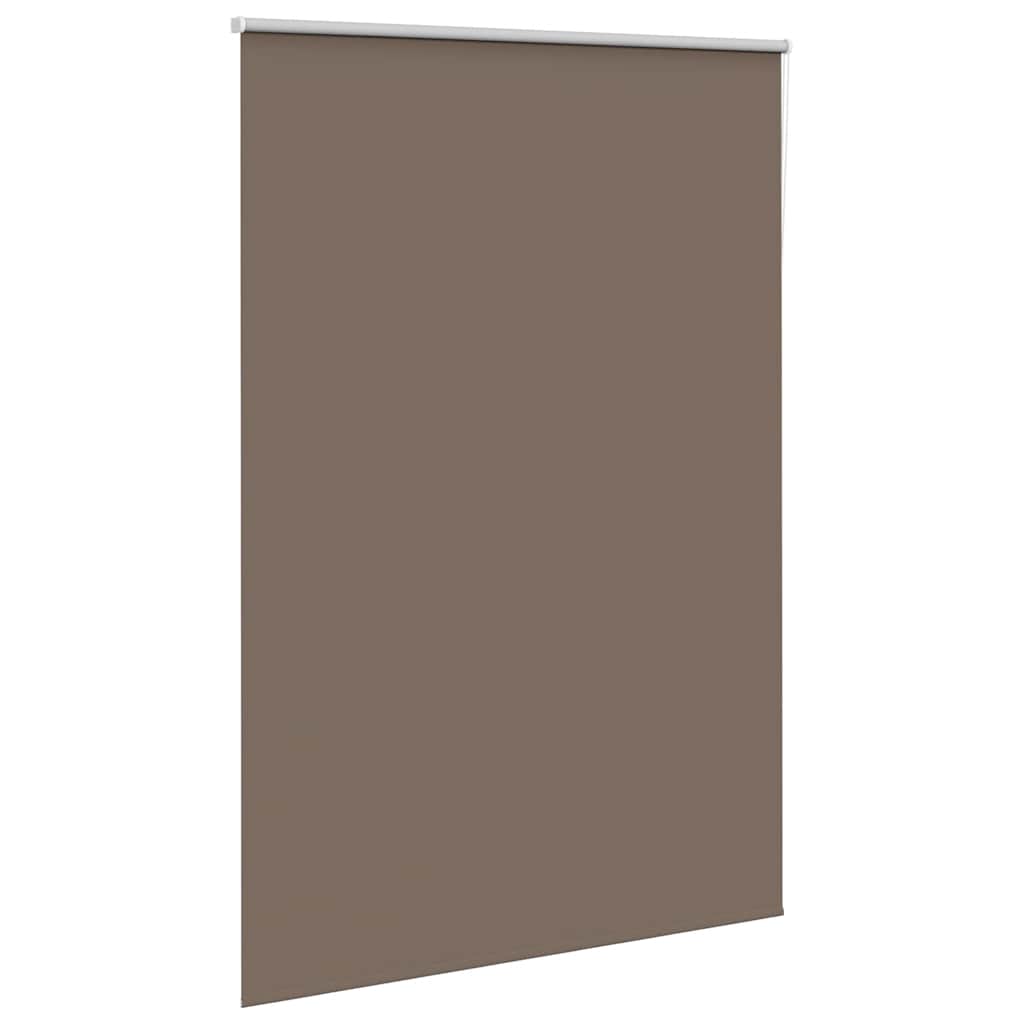 vidaXL Rolgordijn verduisterend koffie 165x230 cm stofbreedte 161,6 cm afbeelding