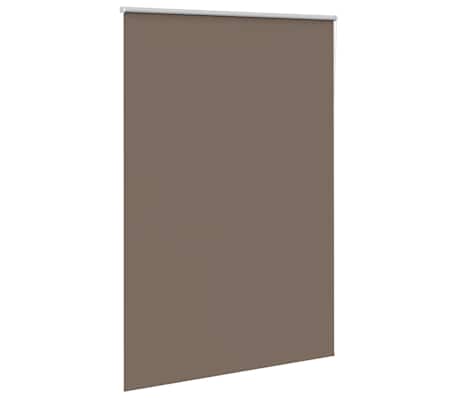 vidaXL Store enrouleur occultant caf&eacute; 165x230cm largeur du tissu