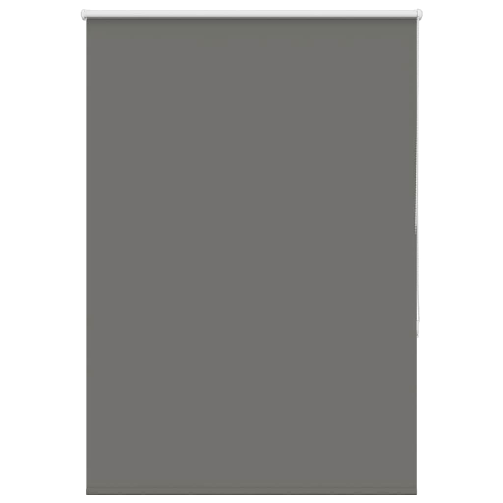 Thumbnail - vidaXL Verdunkelungsrollo Grau 90x130 cm Stoffbreite 85,7 cm Polyester