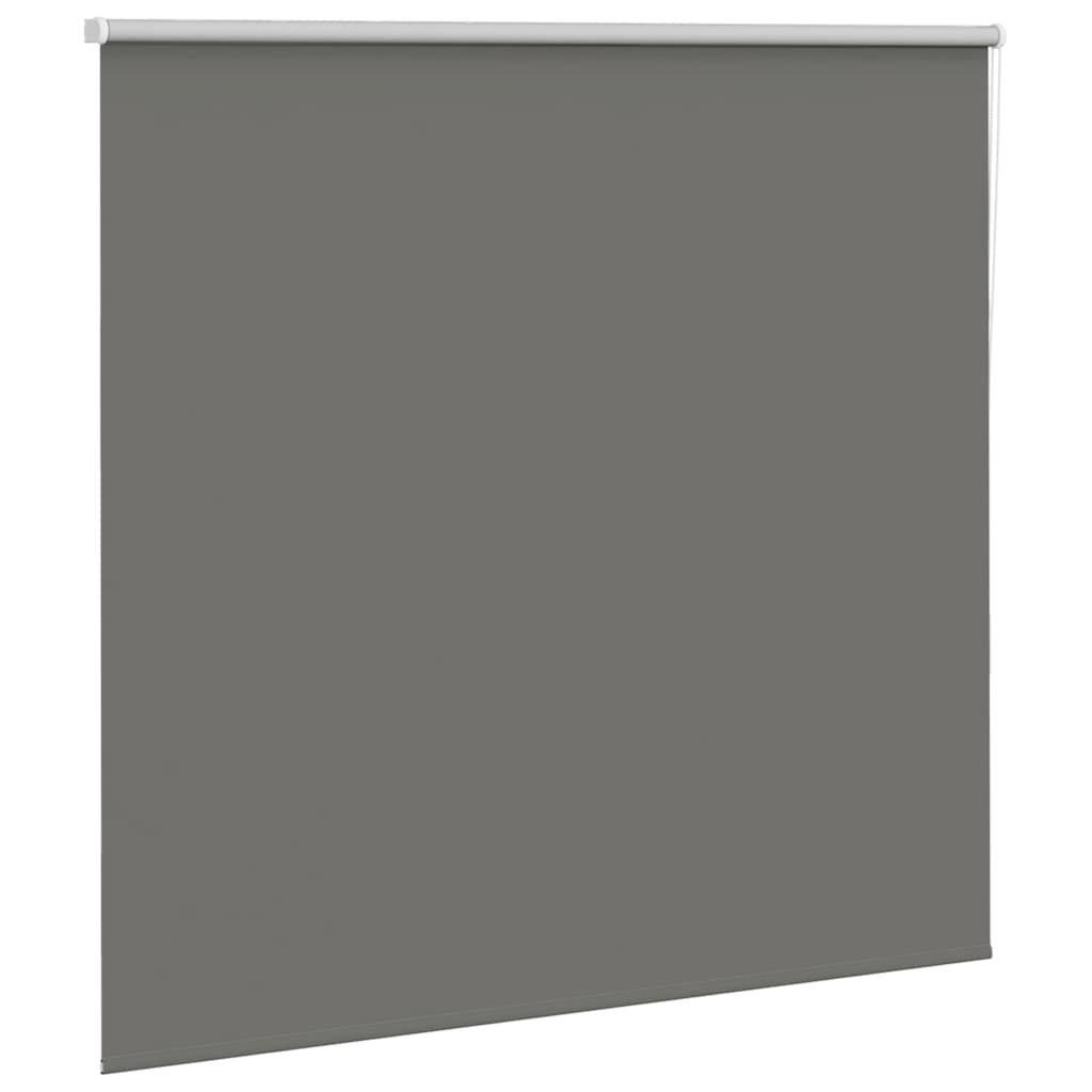 vidaXL Rolgordijn verduisterend 160x130 cm stofbreedte 156,6 cm grijs afbeelding