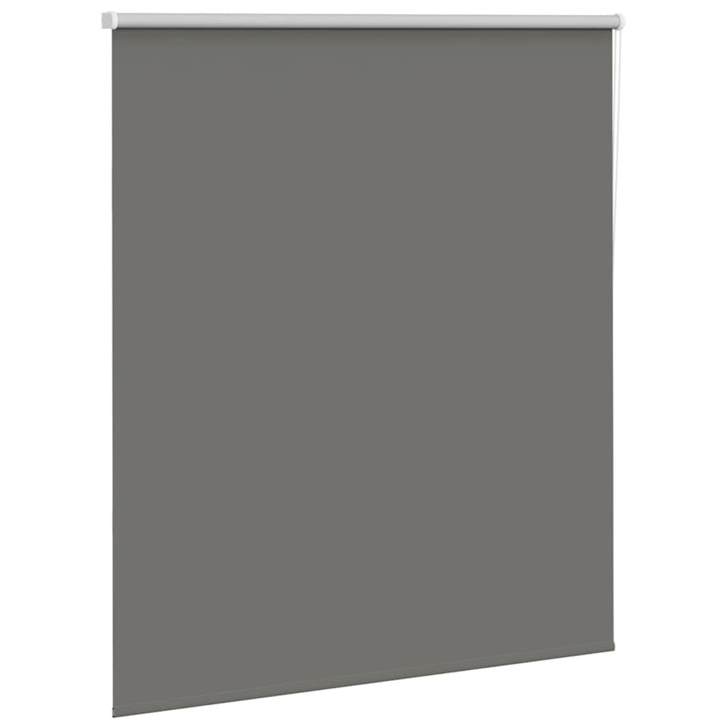 vidaXL Rolgordijn verduisterend 120x150 cm stofbreedte 116,6 cm grijs afbeelding