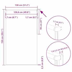 Roleta zatemňovací 130x150 cm šířka látky 126,6 cm polyester - obrázek 18