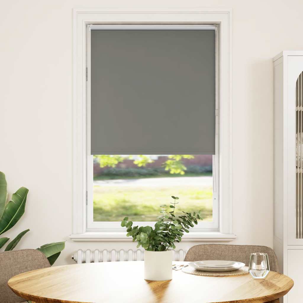 vidaXL Rolgordijn verduisterend 80x175cm stofbreedte 75,7 cm polyester afbeelding