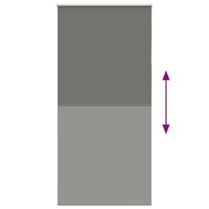 Roleta zatemňovací 110x210 cm šířka látky 105,7 cm polyester - obrázek 5